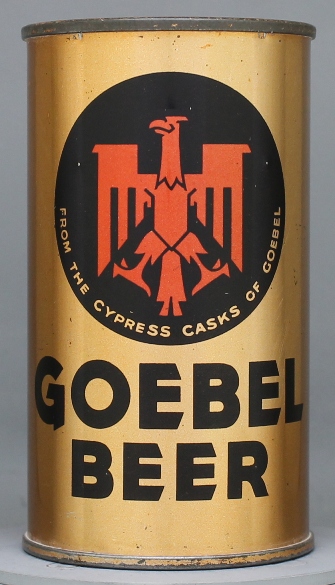 Goebel Beer Flat Top Can