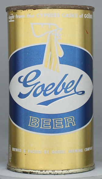Goebel Private Stock 22 Beer Flat Top Can