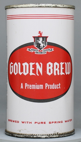Golden Brew Bock Flat Top Can