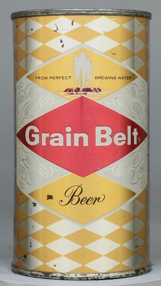 Grain Belt Beer Flat Top Can