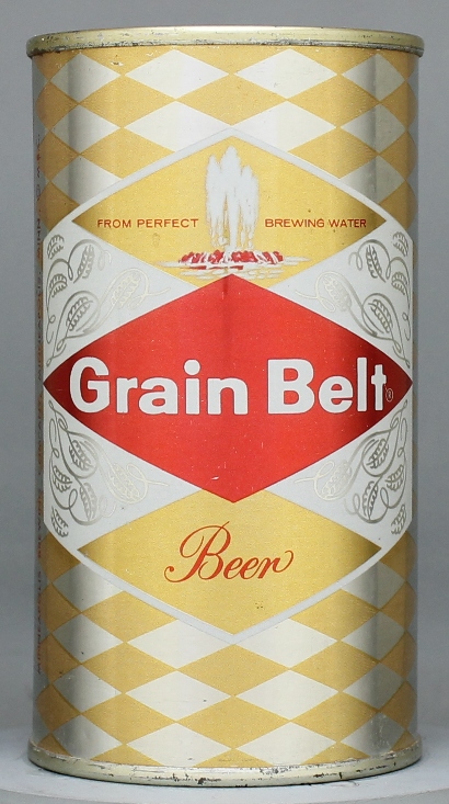 Grain Belt Beer Flat Top Can