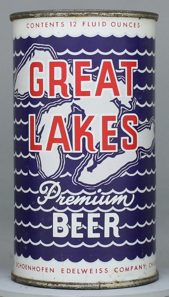 Great Lakes Premium Beer Flat Top Can