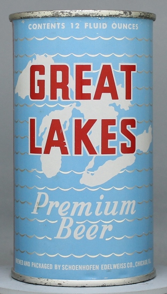 Great Lakes Premium Beer Flat Top Can
