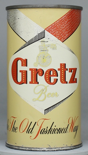 Gretz Beer Flat Top Can
