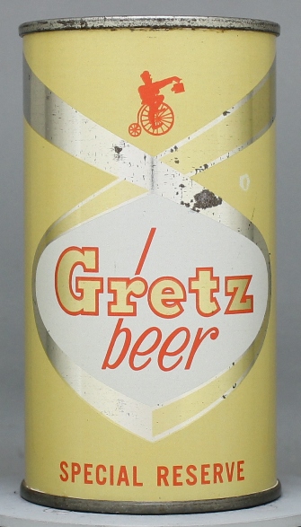 Gretz Beer Flat Top Can
