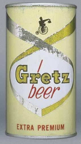 Gretz Beer Flat Top Can