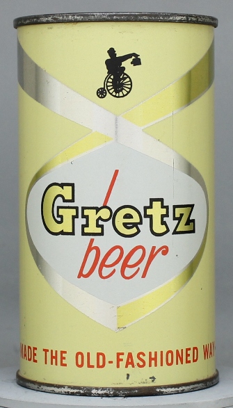 Gretz Beer Flat Top Can