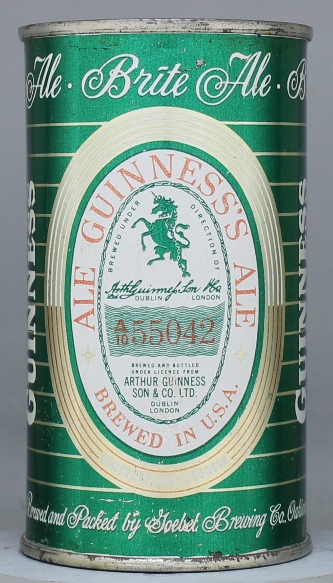 Guinness's Ale Flat Top Can
