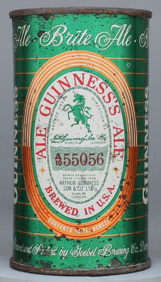 Guinness's Ale Flat Top Can