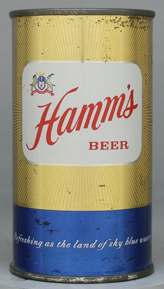 Hamm's Beer Flat Top Can