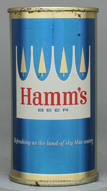 Hamm's Beer Flat Top Can