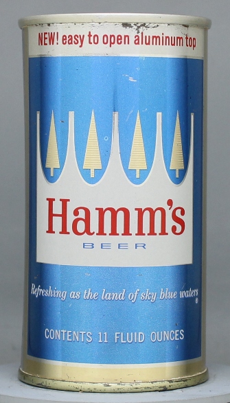 Hamm's Beer Flat Top Can