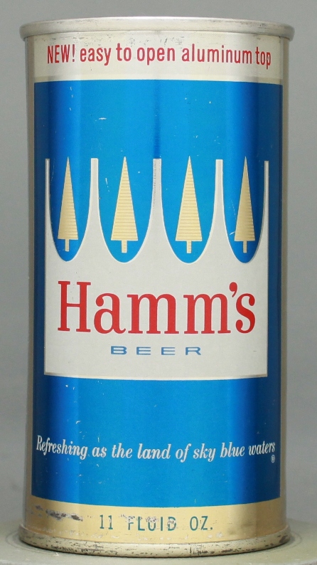 Hamm's Beer Flat Top Can