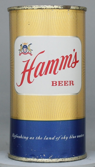 Hamm's Beer Flat Top Can