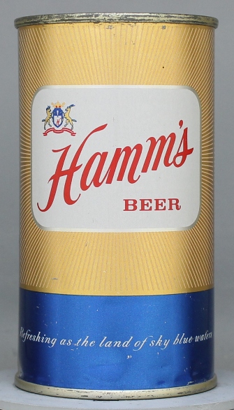 Hamm's Beer Flat Top Can