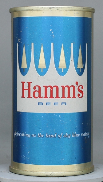 Hamm's Beer Flat Top Can