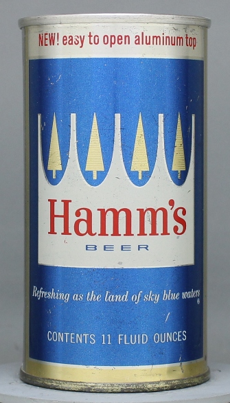 Hamm's Beer Flat Top Can