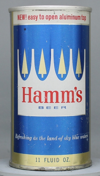 Hamm's Beer Flat Top Can