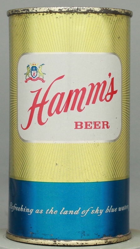 Hamm's Beer Flat Top Can