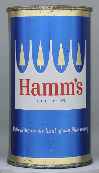 Hamm's Beer Flat Top Can