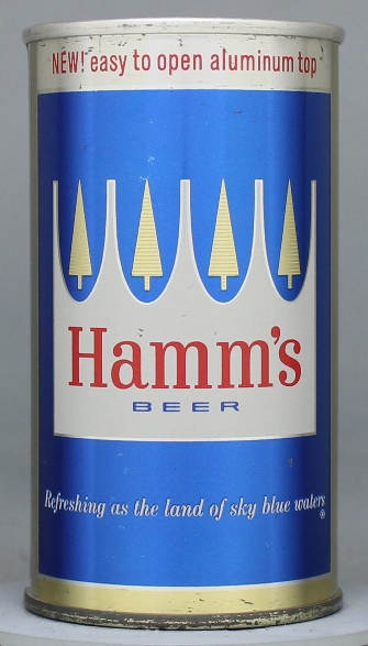 Hamm's Beer Flat Top Can