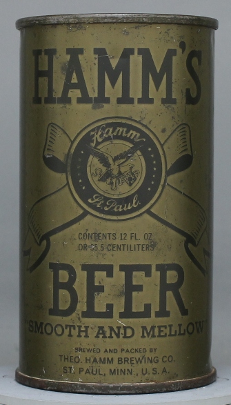 Hamm's Beer Flat Top Can