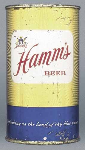 Hamm's Beer Flat Top Can