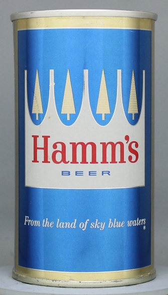 Hamm's Beer Flat Top Can