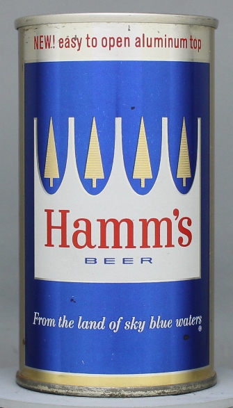 Hamm's Beer Flat Top Can