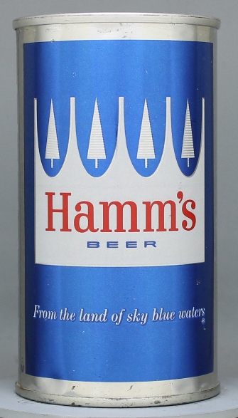 Hamm's Beer Flat Top Can