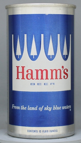 Hamm's Beer Flat Top Can