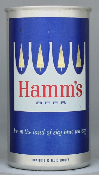 Hamm's Beer Flat Top Can
