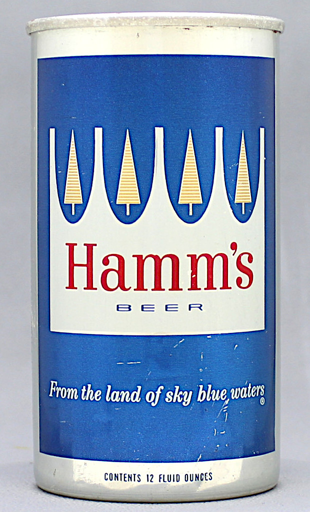 Hamm's Beer Flat Top Can