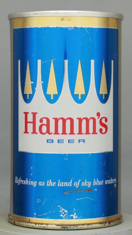Hamm's Beer Flat Top Can