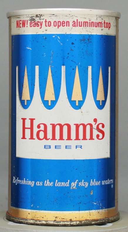 Hamm's Beer Flat Top Can