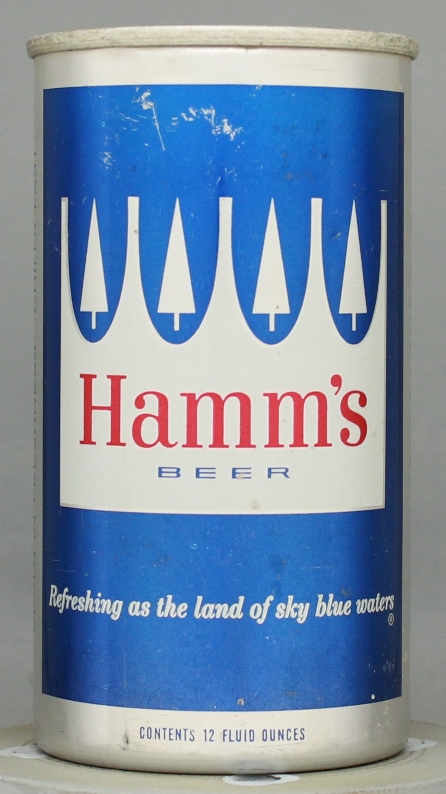 Hamm's Beer Flat Top Can