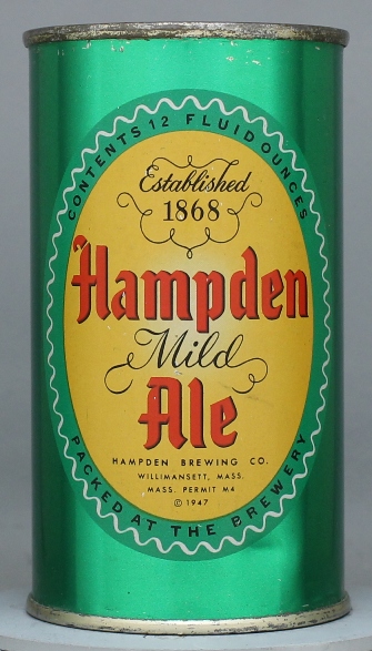 Hampden Mild Ale Flat Top Can