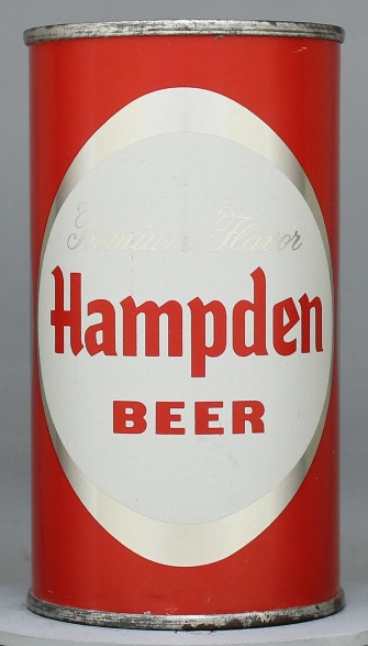 Hampden Premium Flavor Beer Flat Top Can