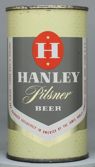 Hanley Pilsner Beer Flat Top Can