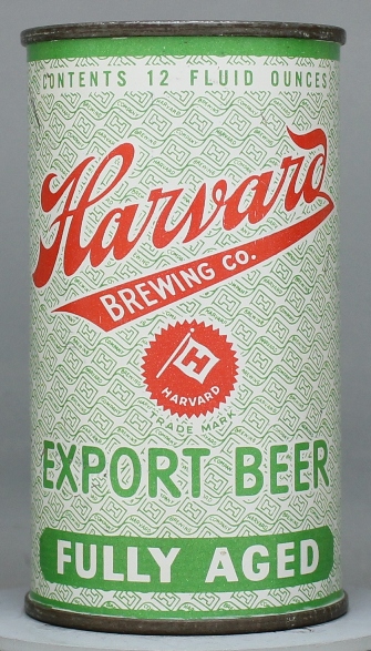 Harvard Export Beer Flat Top Can