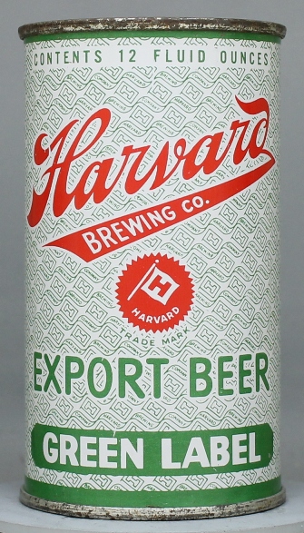 Harvard Export Beer Flat Top Can