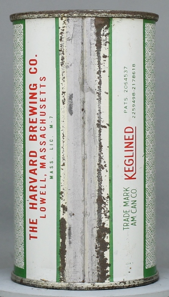 Harvard Export Beer Flat Top Can