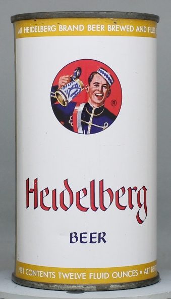 Heidelberg Beer Flat Top Can