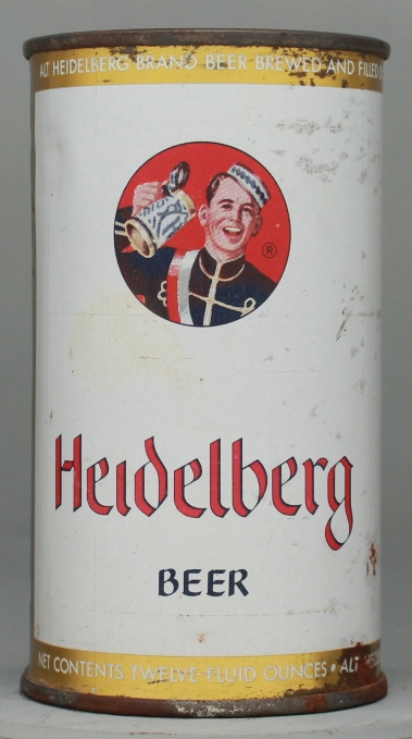 Heidelberg Beer Flat Top Can