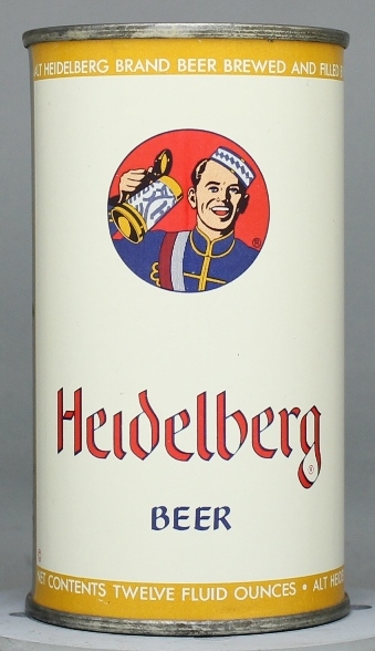 Heidelberg Beer Flat Top Can