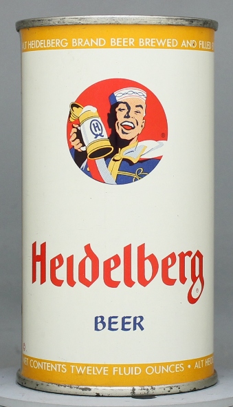 Heidelberg Beer Flat Top Can