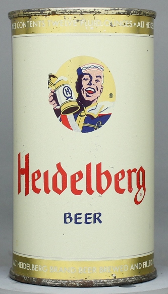 Heidelberg Beer Flat Top Can