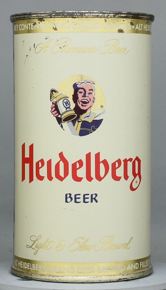 Heidelberg Beer Flat Top Can