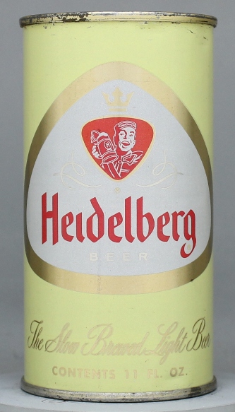 Heidelberg Beer Flat Top Can