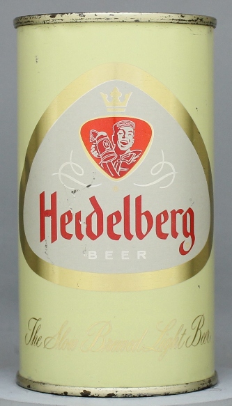 Heidelberg Beer Flat Top Can